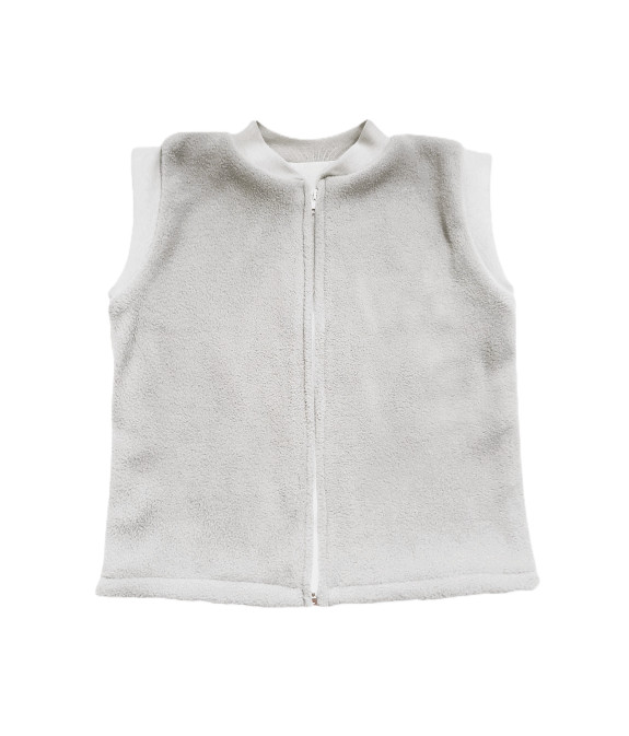 GAJI / Vesta teplá flis - biela