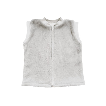 GAJI / Vesta teplá flis - biela