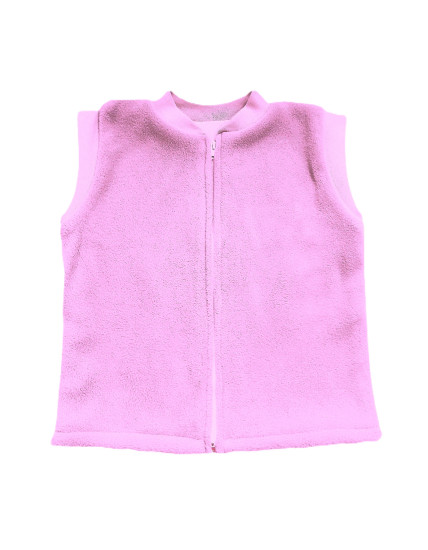 GAJI / Vesta teplá flis - ružová