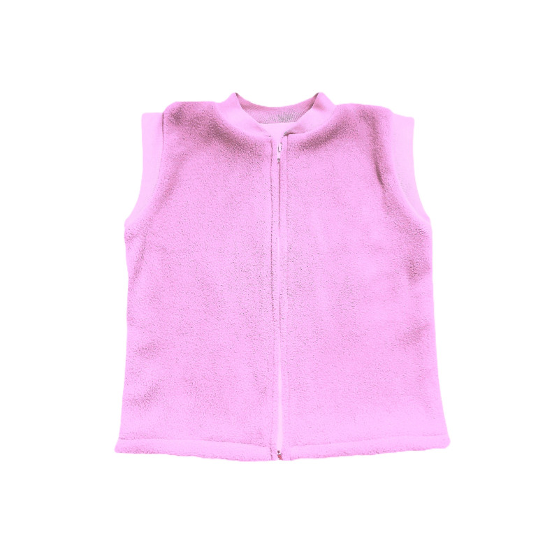 GAJI / Vesta teplá flis - ružová
