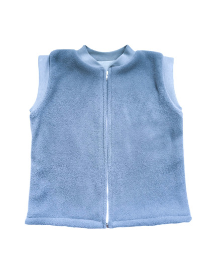GAJI / Vesta teplá flis - modrá