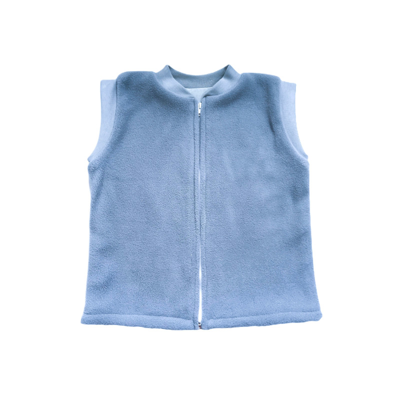 GAJI / Vesta teplá flis - modrá