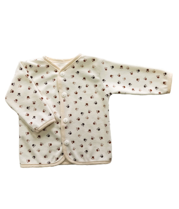 GAJI / Kabátik lemovaný zamat - labka