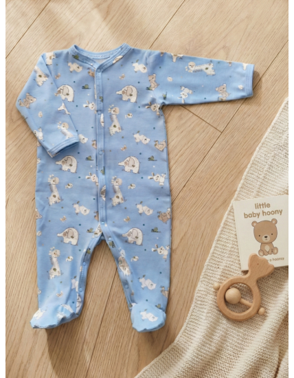 GAJI / Pyžamo overal s nôžkou - vzor6