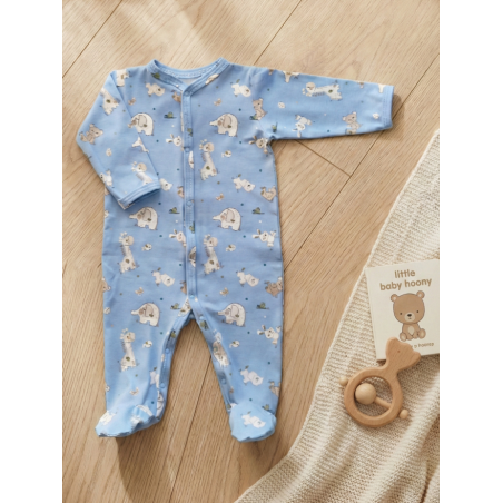 GAJI / Pyžamo overal s nôžkou - vzor6