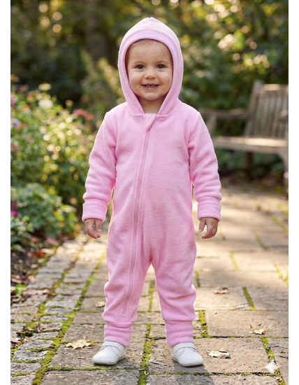 GAJI / Overal rastúci flis - ružová