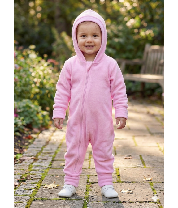 GAJI / Overal rastúci flis - ružová