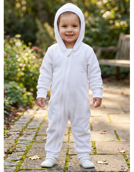 GAJI / Overal rastúci flis - biela