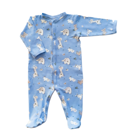 GAJI / Pyžamo overal s nôžkou - vzor6