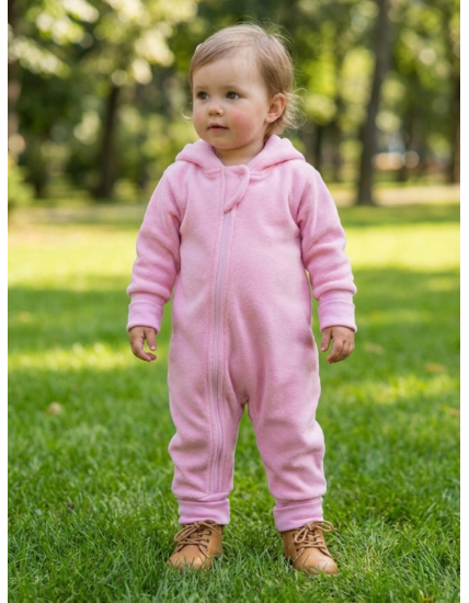 GAJI / Overal rastúci flis - ružová