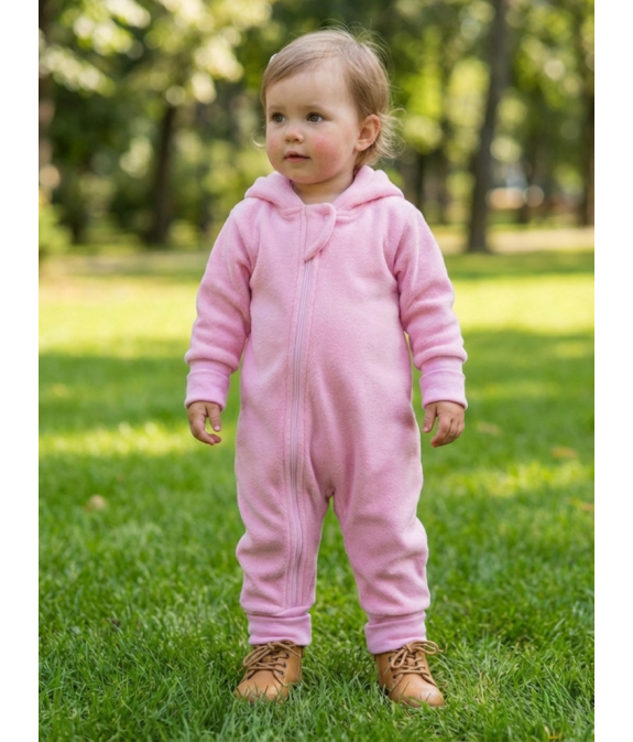 GAJI / Overal rastúci flis - ružová