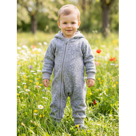 GAJI / Overal rastúci úplet - sv.sivá