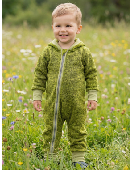 GAJI / Overal rastúci úplet - zelená