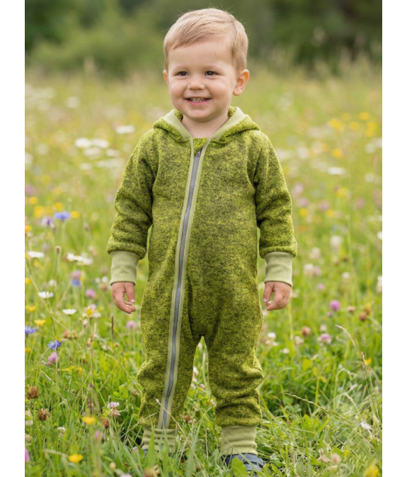 GAJI / Overal rastúci úplet - zelená