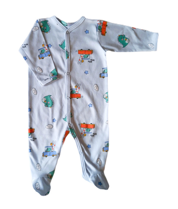 GAJI / Pyžamo overal s nôžkou obojlíc - vzor6