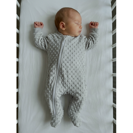 GAJI / Overal s nôžkou minky - sivá