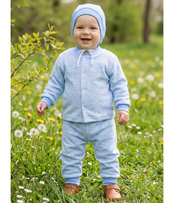 GAJI / Kabátik úplet - modrá