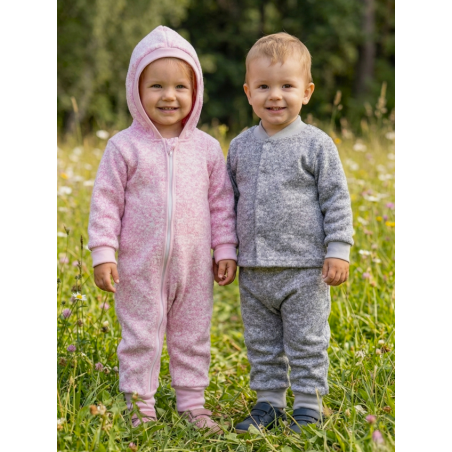 GAJI / Kabátik úplet - sv.sivá