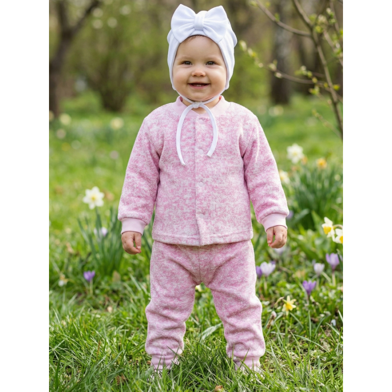 GAJI / Kabátik úplet - ružová