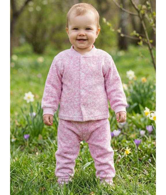 GAJI / Kabátik úplet - ružová