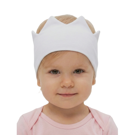 GAJI / Čelenka korunka - biela