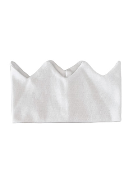 GAJI / Čelenka korunka - biela