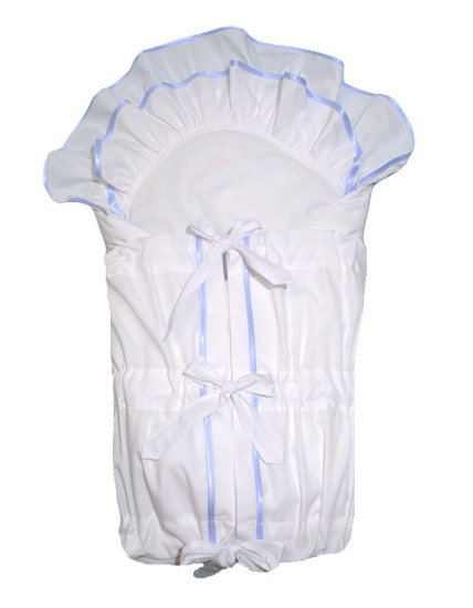 GAJI / Zavinovačka lemovaná 2xfodra - modrá