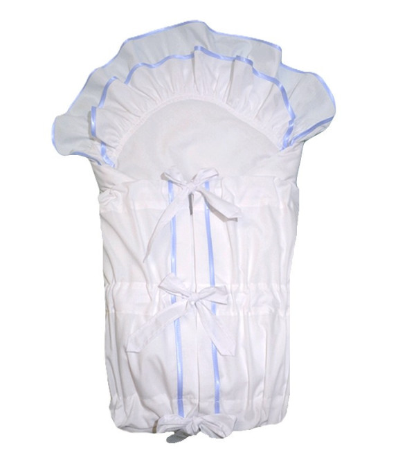 GAJI / Zavinovačka lemovaná 2xfodra - modrá