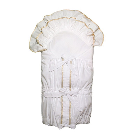 GAJI / Zavinovačka lemovaná 2xfodra - zlatá