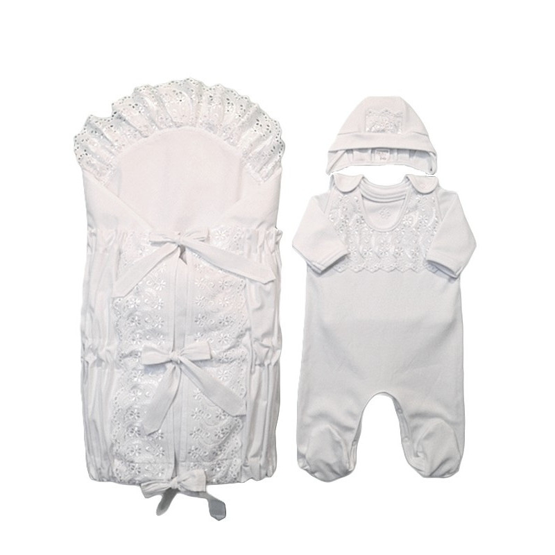 GAJI / Súprava 4-dielna chlapec/dievča - biela