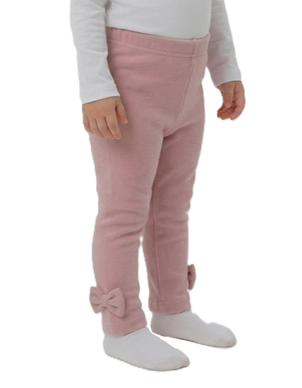 GAJI / Legíny s mašľami - pudrová