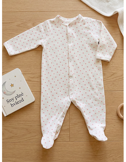 GAJI / Pyžamo overal s nôžkou - vzor2