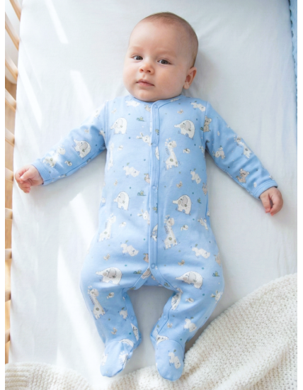 GAJI / Pyžamo overal s nôžkou - vzor6