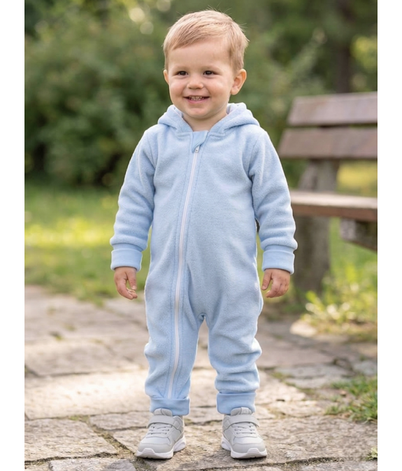 GAJI / Overal rastúci flis - modrá