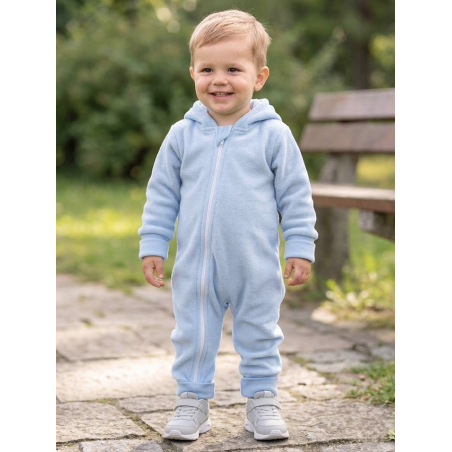 GAJI / Overal rastúci flis - modrá