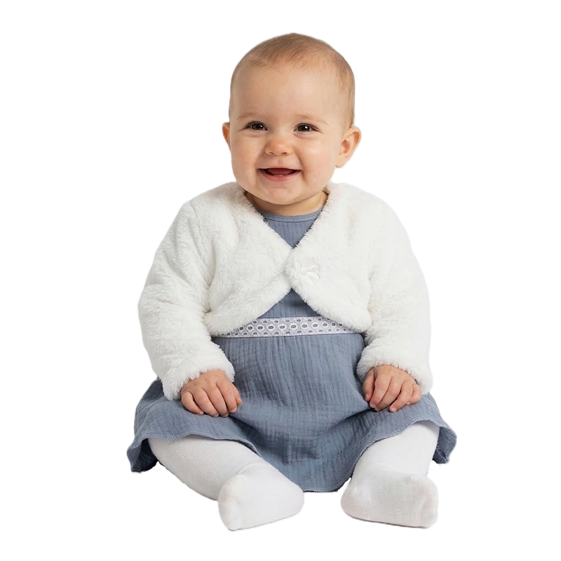 GAJI / Bolerko futrované wellsoft - biela