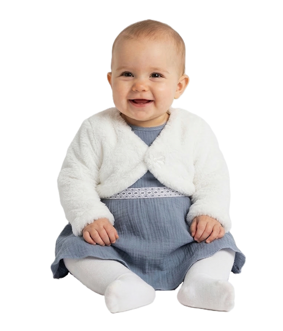 GAJI / Bolerko futrované wellsoft - biela