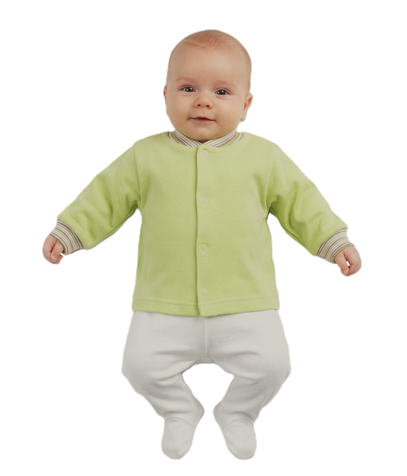 GAJI / Košieľka/kabátik obojlíc - sv. zelená