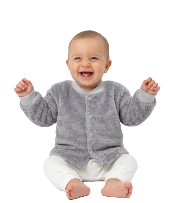 GAJI / Kabátik wellsoft - sv.sivá