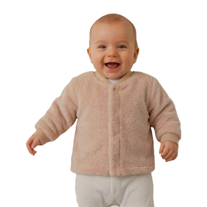 GAJI / Kabátik wellsoft - sv.hnedá