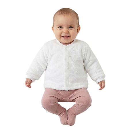 GAJI / Kabátik wellsoft - biela