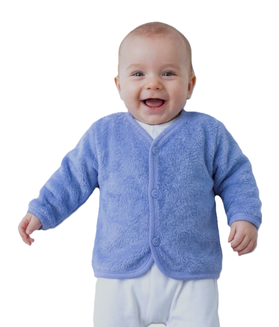 GAJI / Kabátik lemovaný wellsoft - modrá