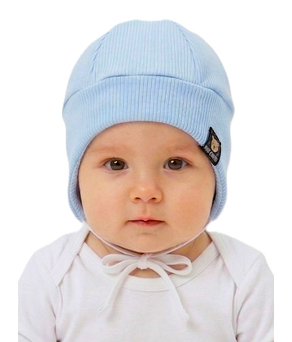 GAJI / Čiapka z dielov - sv.modrá