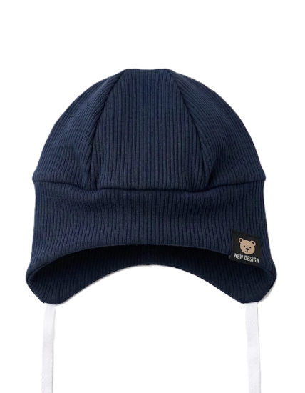 GAJI / Čiapka z dielov - tm.modrá