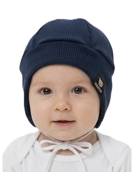 GAJI / Čiapka z dielov - tm.modrá