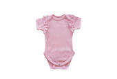GAJI / Body s volánmi krátky rukáv - ružová