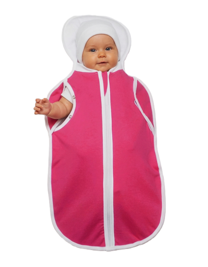 GAJI / Ulitka s otvormi pre rúčky - cyklamenová