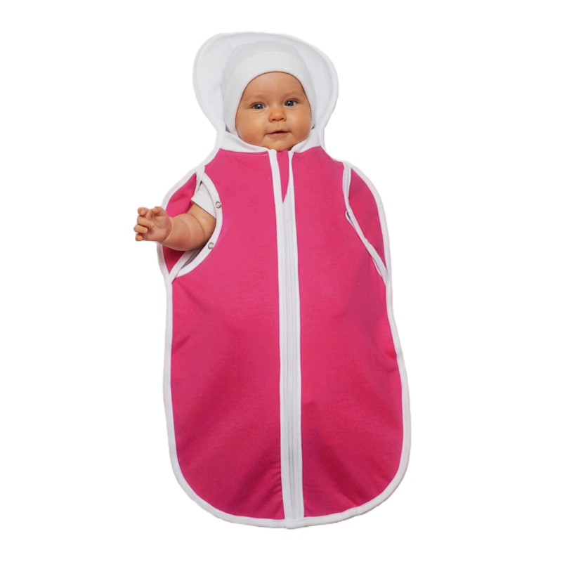 GAJI / Ulitka s otvormi pre rúčky - cyklamenová