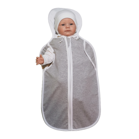 GAJI / Ulitka s otvormi pre rúčky - sivá