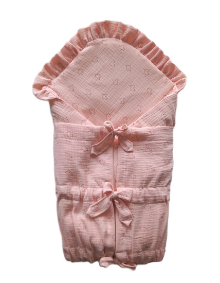 GAJI / Zavinovačka mušelín fodra - marhuľová2